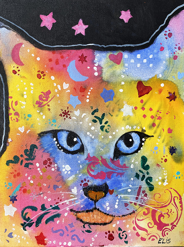 Gatinho - 30 x 40 - AST- 2021